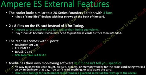 In this video you will learn about nvidia. Purported Nvidia GeForce RTX 3080 Ti ES specs revealed ...