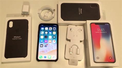 Iphone X Unboxing Space Grey Iphone 10 Youtube