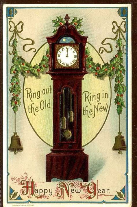 Vintage Happy New Year Happy New Year Images Happy New Year Cards