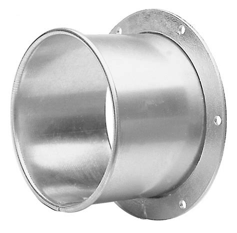 Nordfab Galvanized Steel Angle Flange Adapter 4 In Duct Fitting