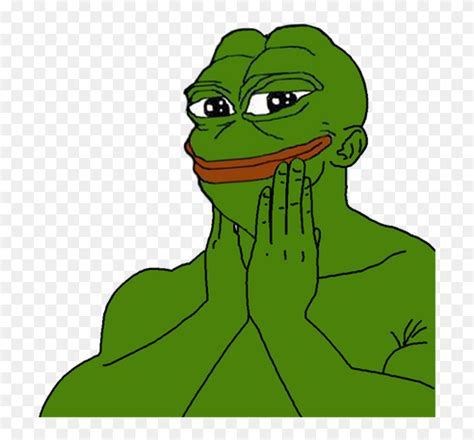 Pepe Memes Art Tumblr Green Sticker Moist Freetoedit Pepe The Frog With Hands Hd Png