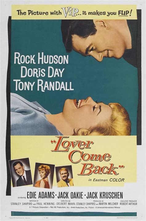 Lover Come Back 1961 Poster 1 Trailer Addict