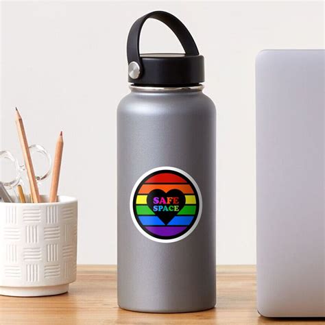 LGBTQ Safe Space Equality Sticker For Sale By Aronia Redbubble