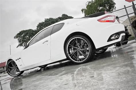 Maserati Granturismo Custom Wheels Savini Sv X Et Tire Size X R X Et