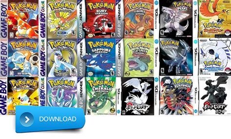 Pokemon Games Download For Gba Emulator Gamesmeta