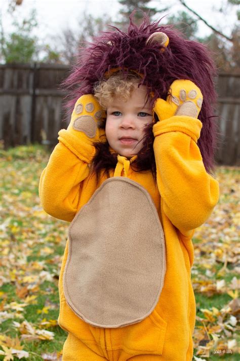DIY Lion Costume for Babies, Kids, or Adults | Scratch and Stitch