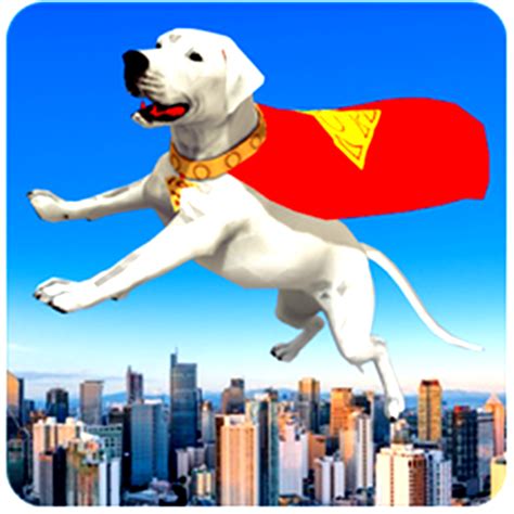 Flying Superhero Dog Hero City Rescue Dog Gamesukappstore