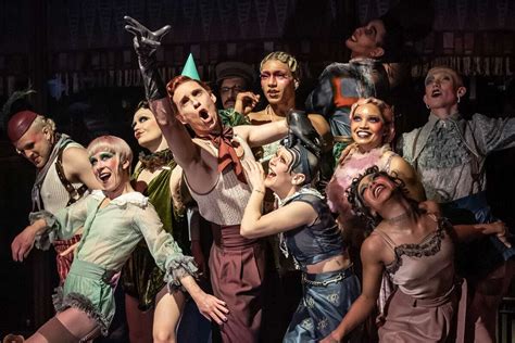 review cabaret at the kit kat club playhouse theatre theatre news and reviews