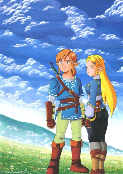The Legend Of Zelda Botw By Salvamakoto On Deviantart Zelda Anime