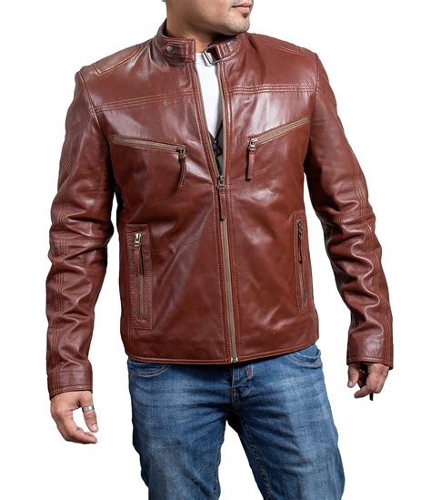 Xtreme Brown Leather Motorcycle Jacket On Sale Xtremejackets