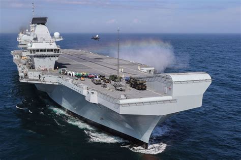 Britains New £3bn Aircraft Carrier Hms Queen Elizabeth Is Short Of