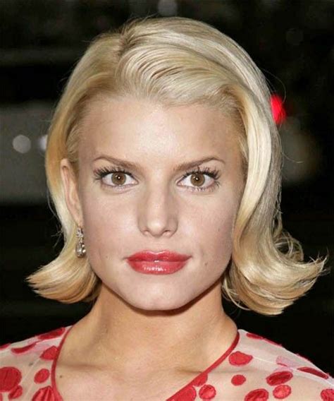 Jessica Simpson Medium Length Lace Front Wavy Synthetic Wigs At