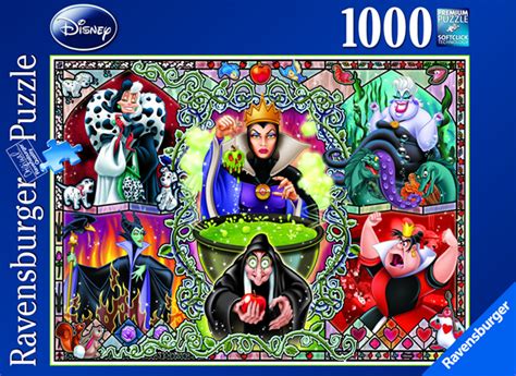 Disney Wicked Women Puzzle 1000pc 1000 Pieces Jigsaw Puzzles