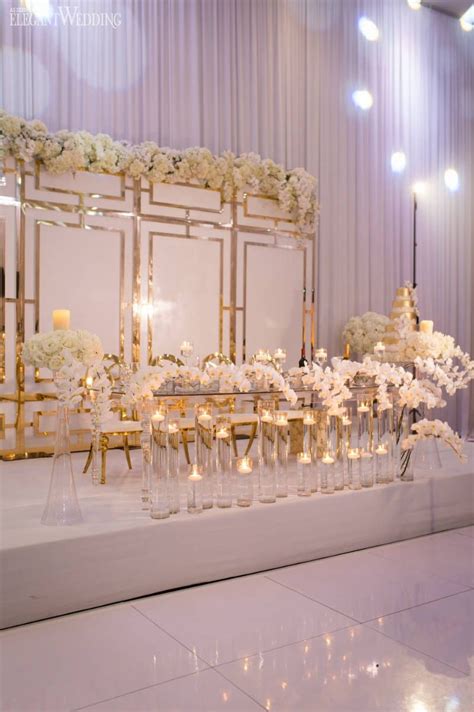 30 Luxury And Elegant Gold Wedding Decorations