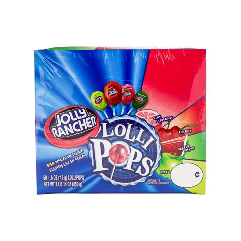 Jolly Rancher Assorted Lollipops 50 Count The Club Price