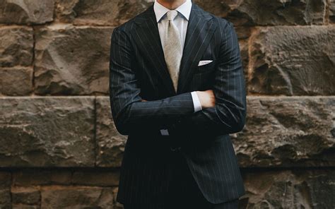 How To Wear A Pinstripe Suit Oscar Hunt