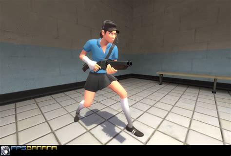 Ayesdyef S Female Scout Team Fortress 2 Skins Scout Gamebanana Team Fortress 2 Team