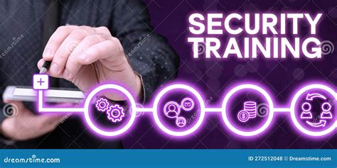 Text Showing Inspiration Security Training Business Approach Providing