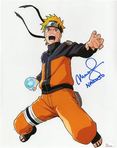 Maile Flanagan Signed X Photo Autograph Naruto JSA COA V Naruto Fotos Naruto Shippuden