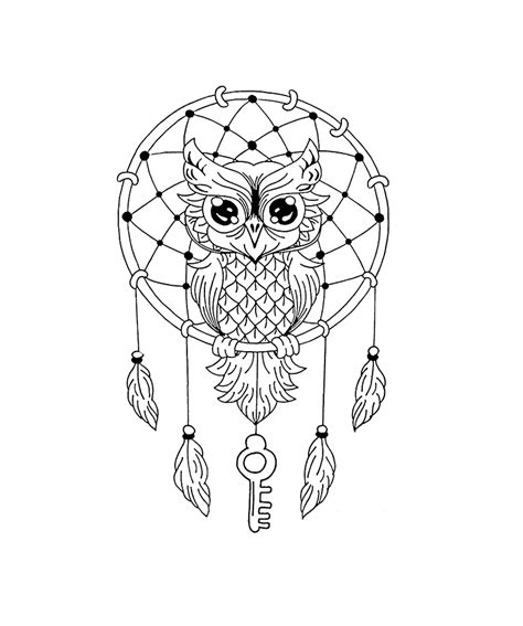 Mandalas de Búhos para Colorear 🥇 Descargar Imprimir y Pintar ⊛