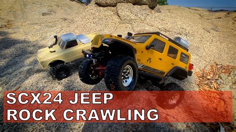 Scx24 Jeep Rock Crawling Ep16 Youtube