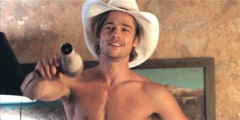 that time ridley scott personally spritzed brad pitt down with water on the set of thelma and
