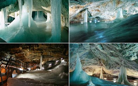 Unbelievable Ice Caves In The World दुनिया की एक से बढ़कर एक लाजवाब
