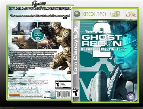 Tom Clancys Ghost Recon Advanced Warfighter 2 Xbox 360 Box Art Cover