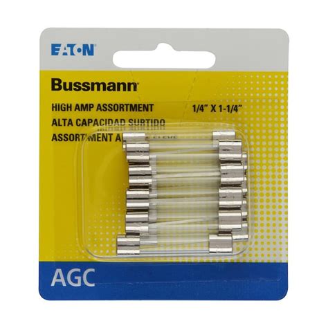 Cooper Bussmann 10 Pack 20 Amp Fast Acting Fuse In The Fuses Department