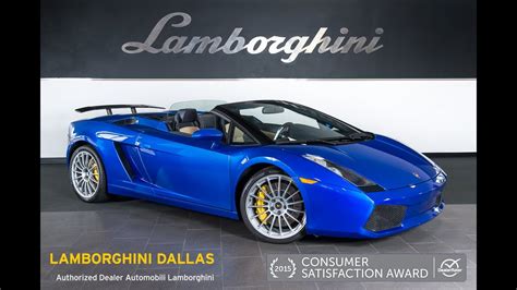2007 Lamborghini Gallardo Spyder Monterey Blue Lc313 Youtube