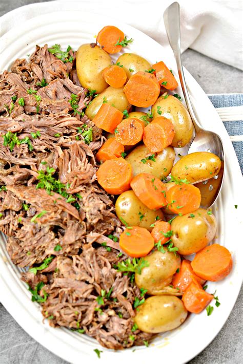 Add the roast back into the pot. Best Pot Roast Recipe for Instant Pot - Sweet Pea's Kitchen