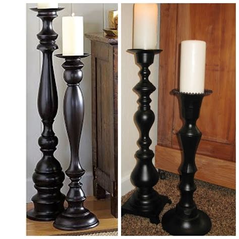 Tall Wooden Candle Holders Foter