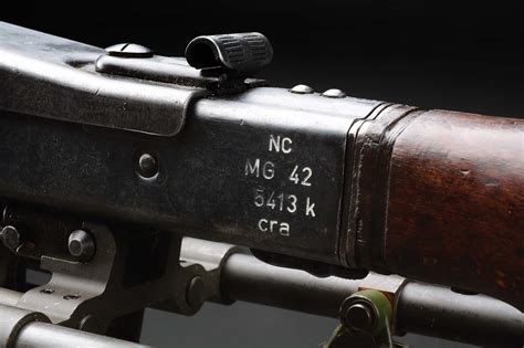Lot Detail N Iconic World War Ii German Mg 42 Machine Gun With Two