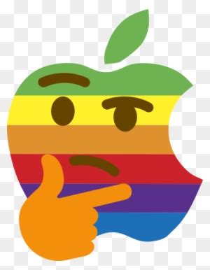 What's more, it is available for everyone. Rich Thinking Emoji - Face Emoji Apple - Free Transparent ...