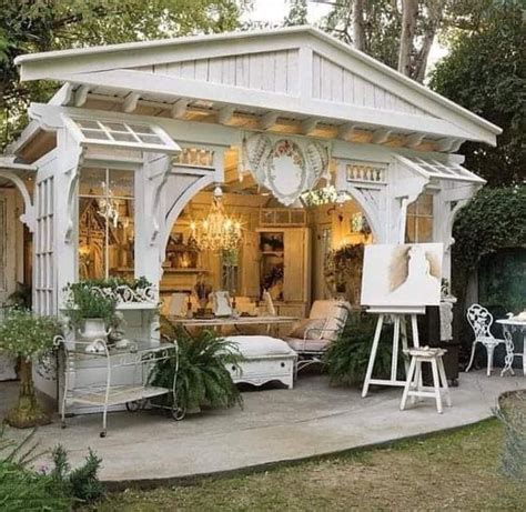 Cozy And Inviting Shed Decorating Ideas