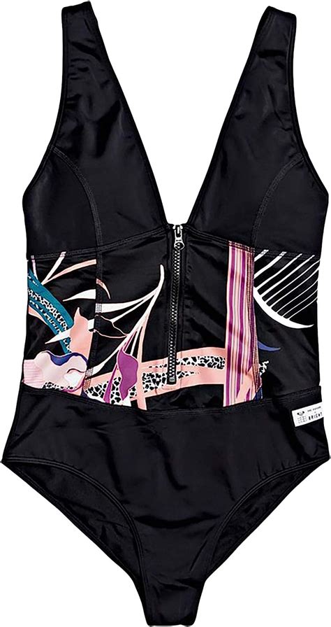 Roxy Pop Surf One Piece True Blackpop Flowers Sm Clothing Shoes And Jewelry