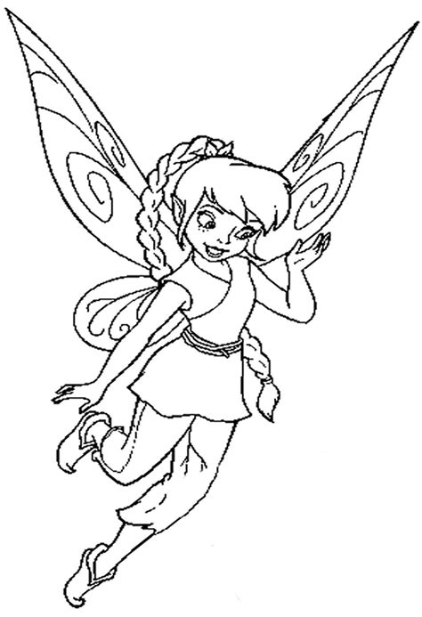 High quality free printable pdf coloring, drawing, painting pages and books for adults. Disney Fairies Drawing at GetDrawings | Free download