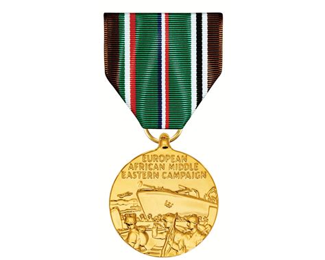 Europe Africa Middle East Medal Anodized