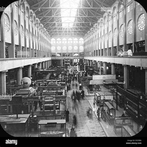Worlds Columbian Exposition Transportation Building Black And White