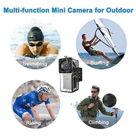 Waterproof WiFi Mini Hidden Camera ZZCP Full HD 1080P Portable Small