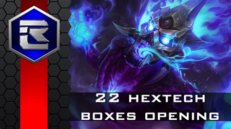22 Hextech Boxes Opening League Of Legends Youtube