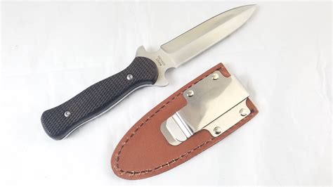 Rough Rider Large Fixed Dagger Blade Full Tang 85 Boot Knife With Sh