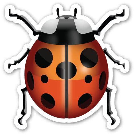 Lady Beetle Lady Beetle Emoji Stickers Beetle