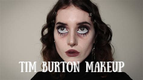 Generic Tim Burton Character Makeup Youtube