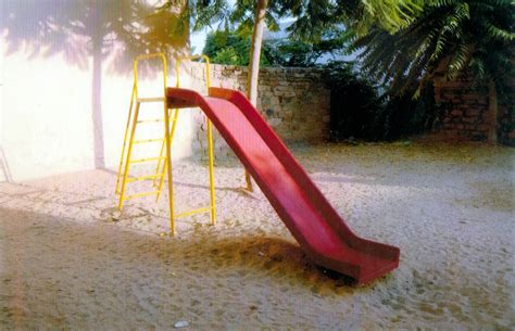 Red Fibreglass Playground Slide Age Group 6 Years To 15 Years At Rs