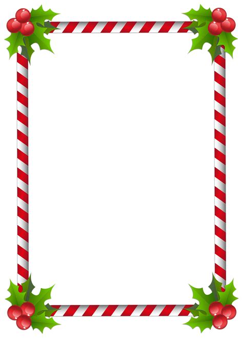Free Printable Christmas Borders