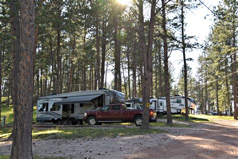 Big Pine Campground No Two Sites Are Alike The Black Hills Is The