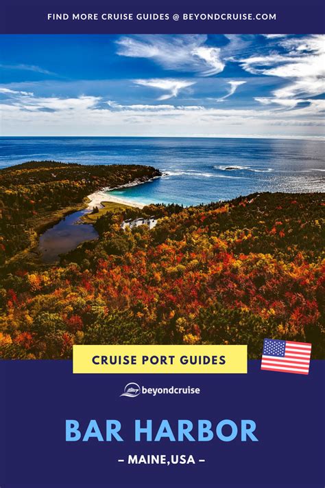 Bar Harbor Cruise Port Guide Shore Excursions And Cruise Ship