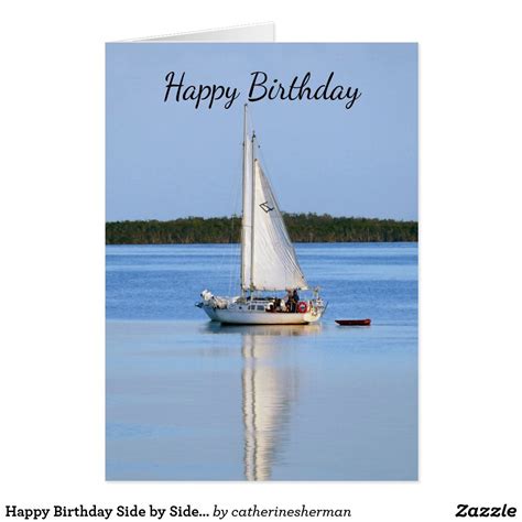 Happy Birthday Yacht Card Elitetsonline