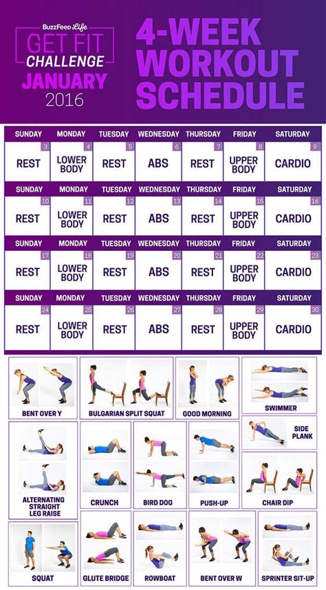 This 28 Day Challenge Will Get You To Actually Start Working Out